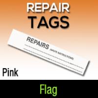 Repair-Pink Flag Tag